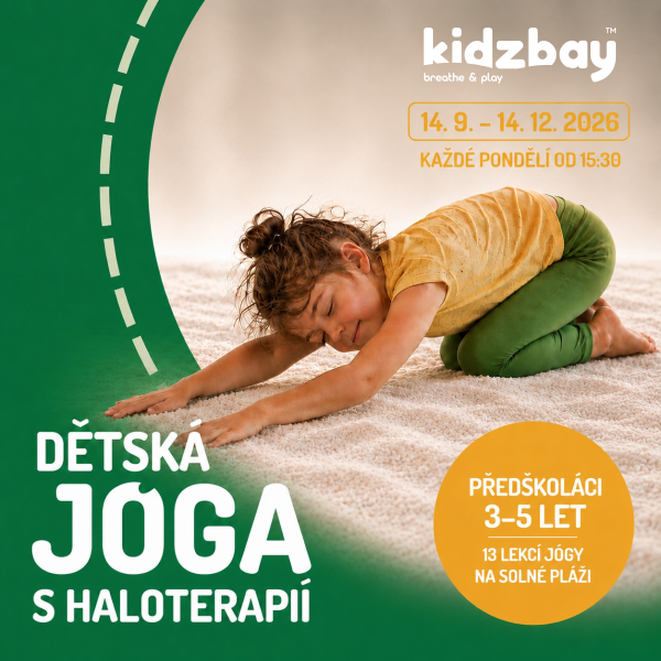 UKÁZKOVÁ LEKCE: KURZ DĚTSKÉ JÓGY - PŘEDŠKOLÁCI, 7. 9. od 15:30